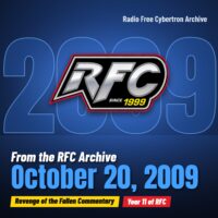 Radio Free Cybertron 2009-10-20 featured image