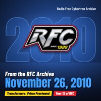 Radio Free Cybertron 2010-11-26 featured image