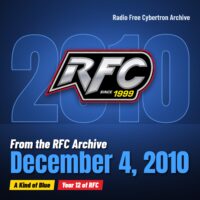 Radio Free Cybertron 2010-12-04 featured image
