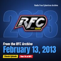 Radio Free Cybertron 2013-02-13 featured image